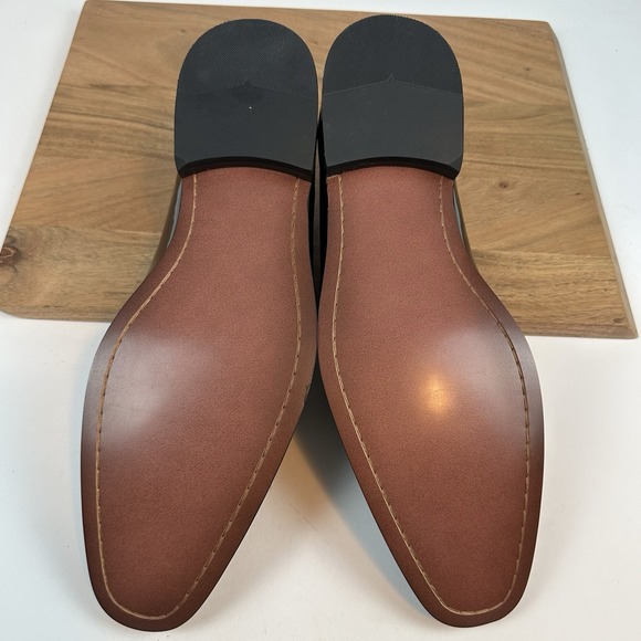 New Mens Joseph‎ Abboud Soiree Formal Slip On Black Shoes Dress Shoes Size 15 D main image 8